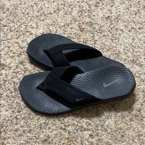 Nike Black Flip Flops